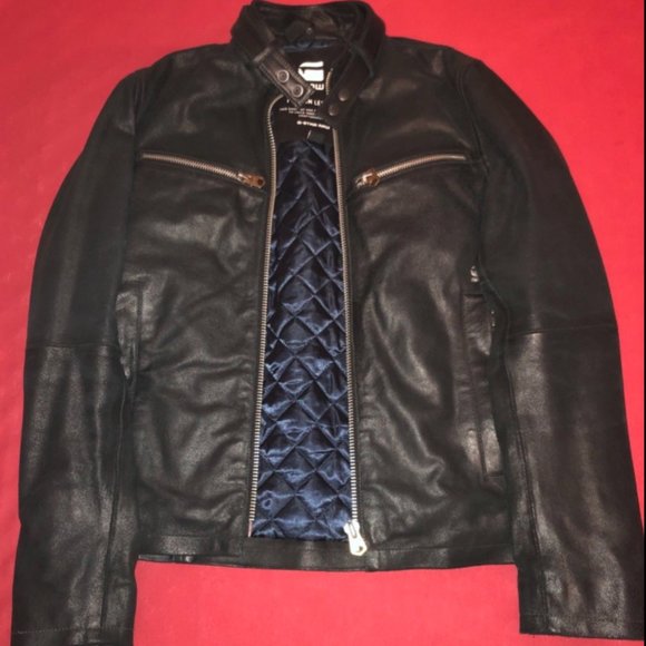 G Star road leather jacket - Picture 4 of 6